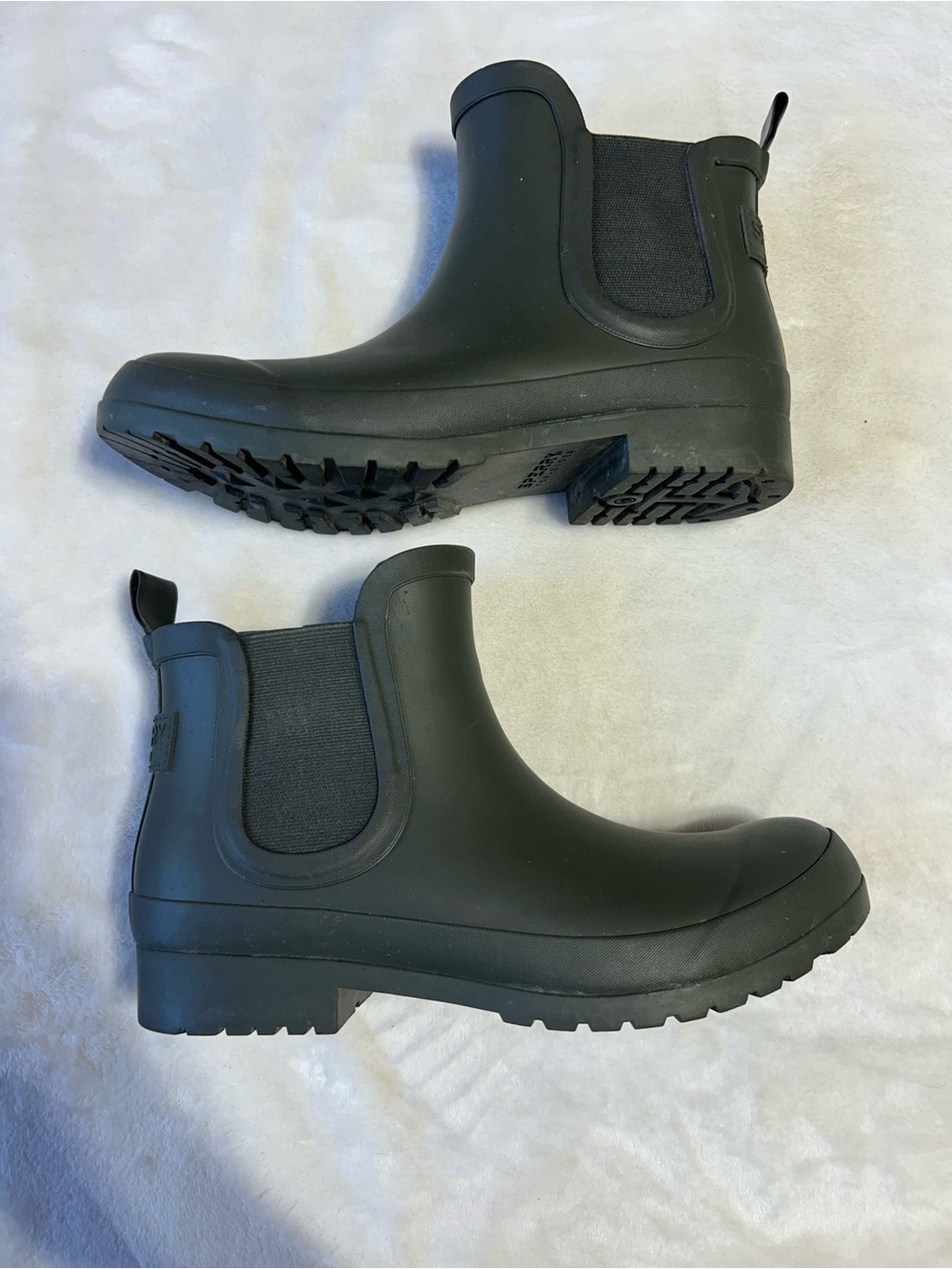 Sperry Walker Chelsea Olive Rain Boots